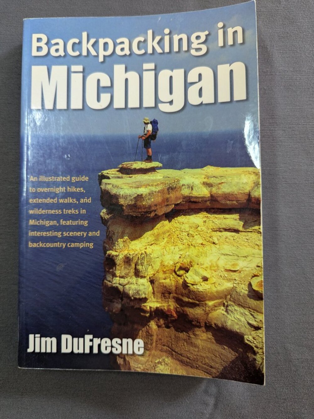 Book- Backpacking in Michigan
